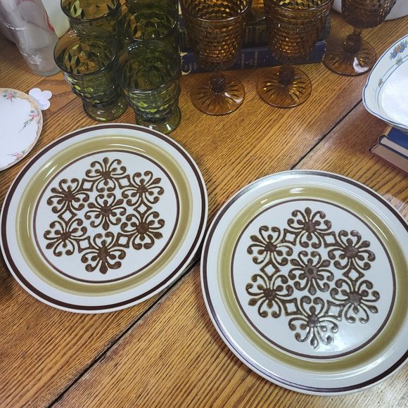 Acsons Japan Stoneware Granada Dinner Plates - Set of 2 - Picture 5 of 6